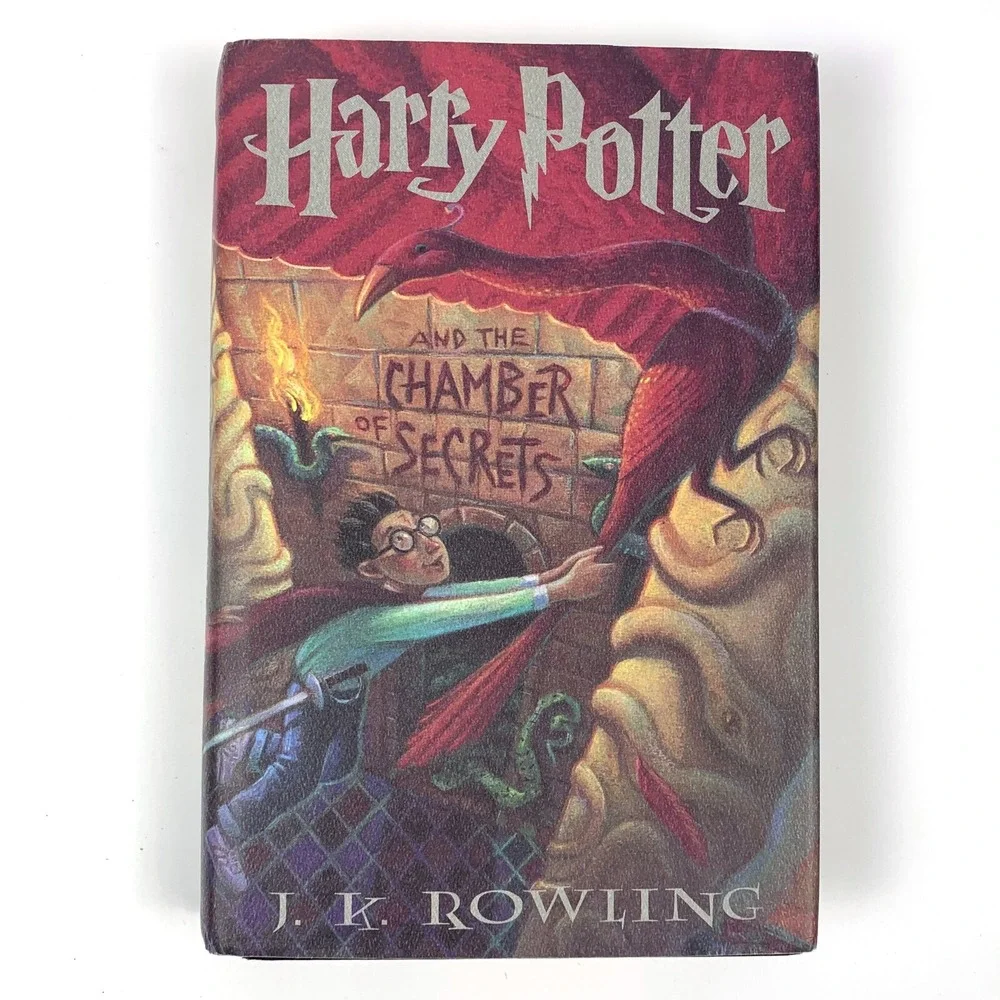 1st Edition BCE Harry Potter and the Chamber of Secrets 1999 HCDJ USA Scholastic